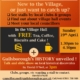 Poster for Guilsborough Residents’ Spring Event with event info, activities, and contact details on a yellow background.